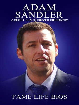 cover image of Adam Sandler a Short Unauthorized Biography